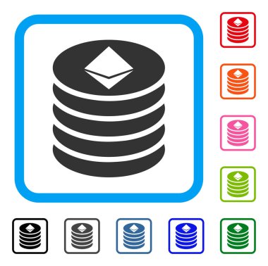 Simge Ethereum sikke yığını çerçeveli