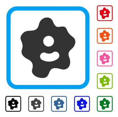 Ameba simgesi çerçeveli