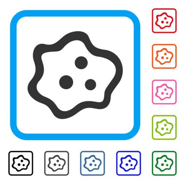 Amip simgesi çerçeveli