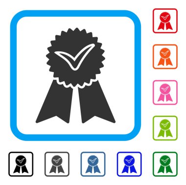 Simge onayı çerçeveli