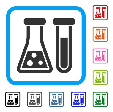 Kimya simgesi çerçeveli