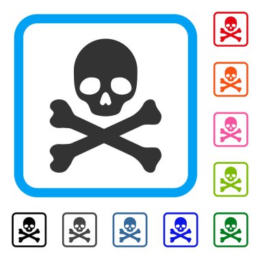 Ölüm simgesi çerçeveli