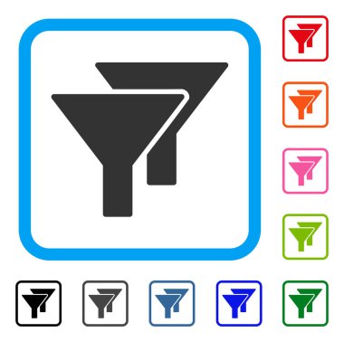 Filtreler simgesini çerçeveli