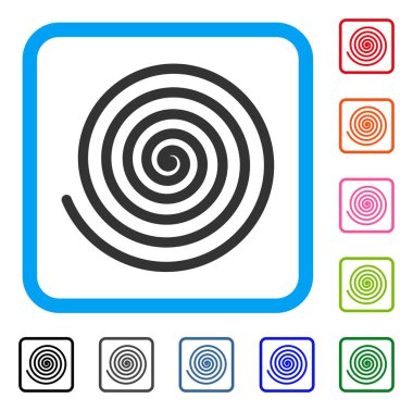 Hipnoz simgesi çerçeveli