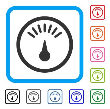 Ölçer simgesini çerçeveli