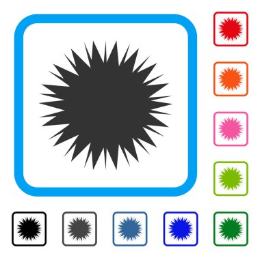 Mikrop Spore simgesi çerçeveli