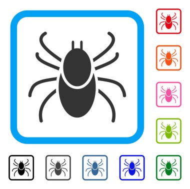 Mite simgesi çerçeveli