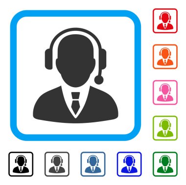 İşleç simgesini çerçeveli