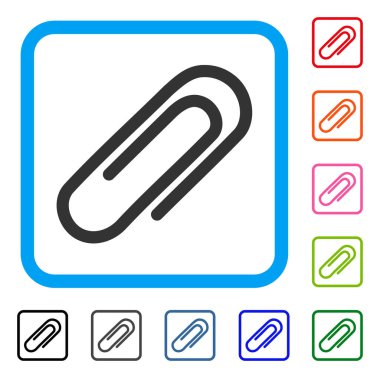 Ataç simgesi çerçeveli