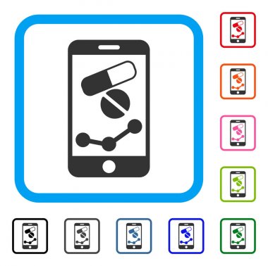 Eczane Online rapor simgesi çerçeveli