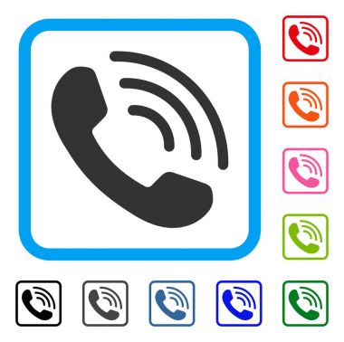 Telefon simgesi çerçeveli