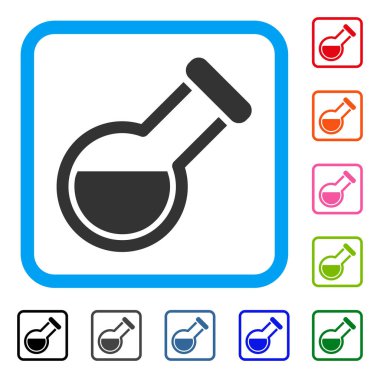 İmbik simgesi çerçeveli