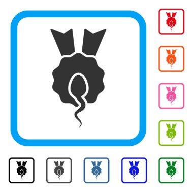 Sperm kazanan simgesi çerçeveli