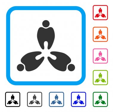 Stomatology simgesi çerçeveli