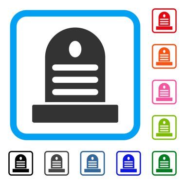 Mezar Taşı simgesini çerçeveli