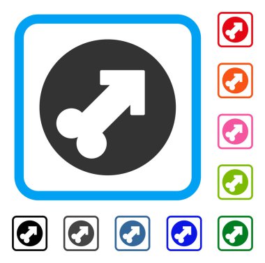 Ereksiyon simgesi çerçeveli