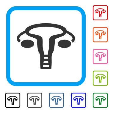 Rahim simgesi çerçeveli