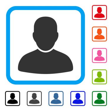 Müşteri simgesini çerçeveli