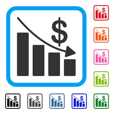 Durgunluk simgesi çerçeveli