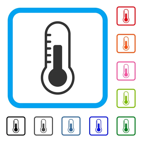 Ícone moldado temperatura —  Vetores de Stock