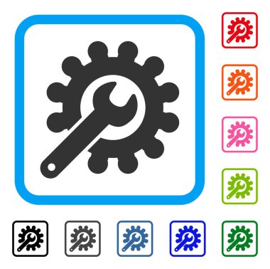 Simgesi özelleştirme araçları çerçeveli