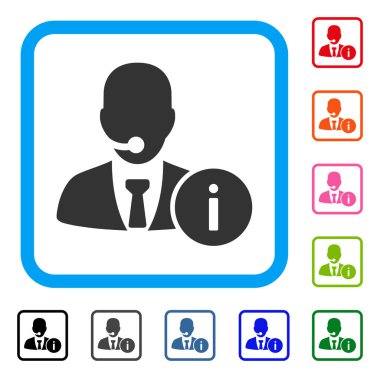 Yardım Danışma Yöneticisi simgesini çerçeveli