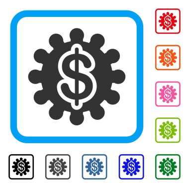 Ödeme seçenekleri dişli simgesini çerçeveli