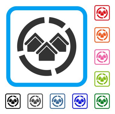 Realty diyagram simgesi çerçeveli