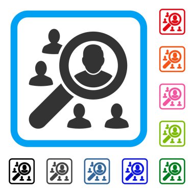 Kullanıcıları ara simgesi çerçeveli