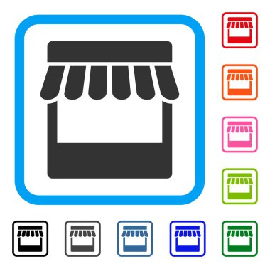 Mağaza simgesi çerçeveli