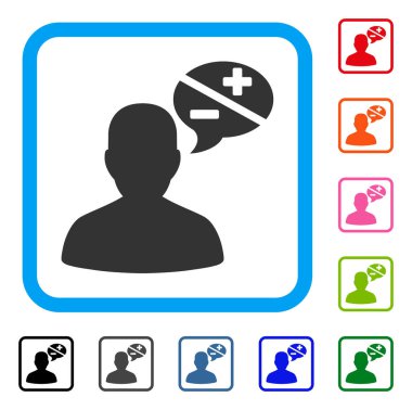 Kullanıcı görüş simgesi çerçeveli