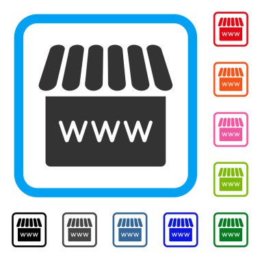 Kutsal kişilerin resmi webstore çerçeveli