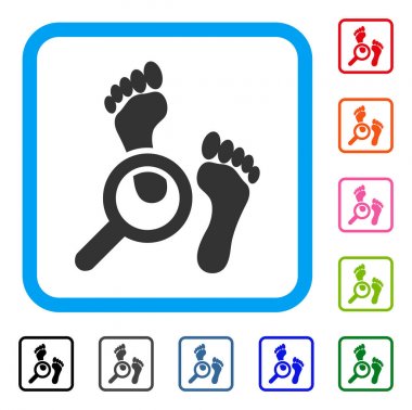 Denetim ayak izleri simgesi çerçeveli