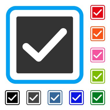 Çerçeveli simgesini kontrol