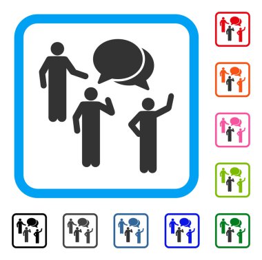 Forum simgesi çerçeveli