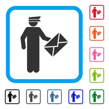 Postacı simgesi çerçeveli