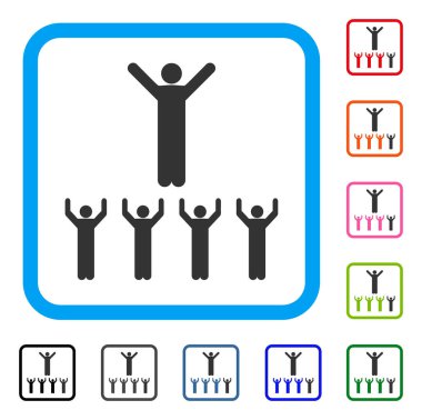 Din Guru simgesi çerçeveli