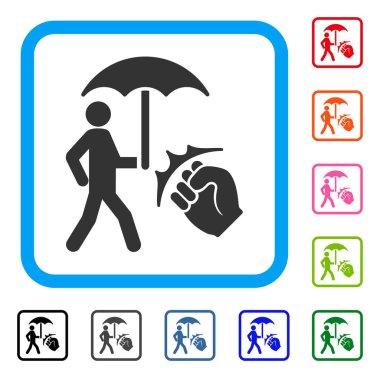 Suç kapsamı simgesi çerçeveli