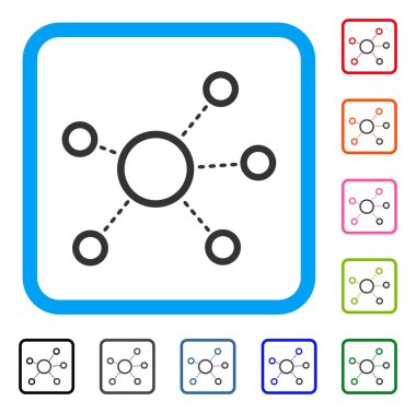 Sanal bağlantıları simgesini çerçeveli
