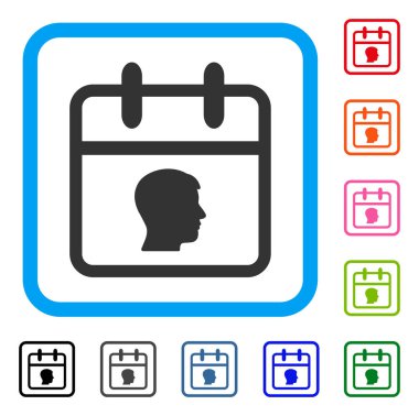 Kişisel gün simgesi çerçeveli