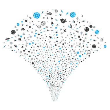 Kaynak akışı alan teknoloji simgeleri simgeleri