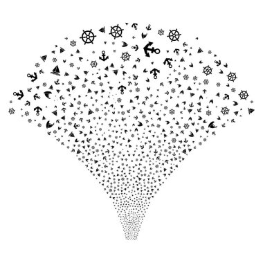 Kaynak akışı, tekne yelken simgeleri