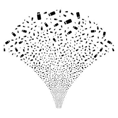 Kaynak şişe akışı simgeleri