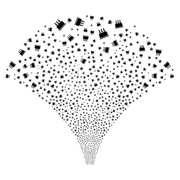 Kaynak akışı doğum günü pastası simgeleri