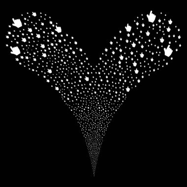 İşaretçi parmak çeşme dere