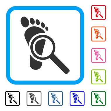 Denetim ayak izi simgesi çerçeveli