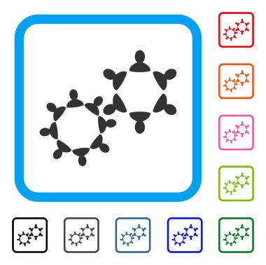 İşbirliği simgesi çerçeveli