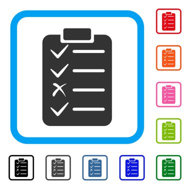 Görev listesi simgesini çerçeveli