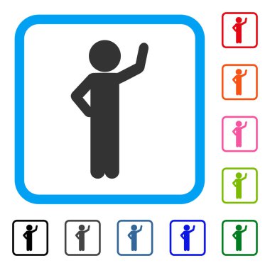 Çocuk güvence simgesi çerçeveli