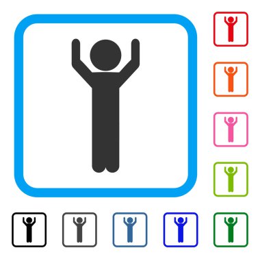 Çocuk ellerini çerçeveli simgesini Kaldır